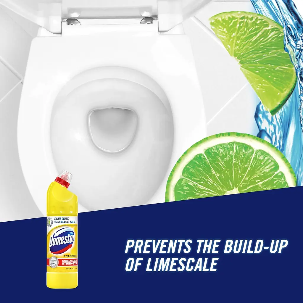 Засіб для чищення універсальний Domestos Lemon Freshness 750 мл - фото 3