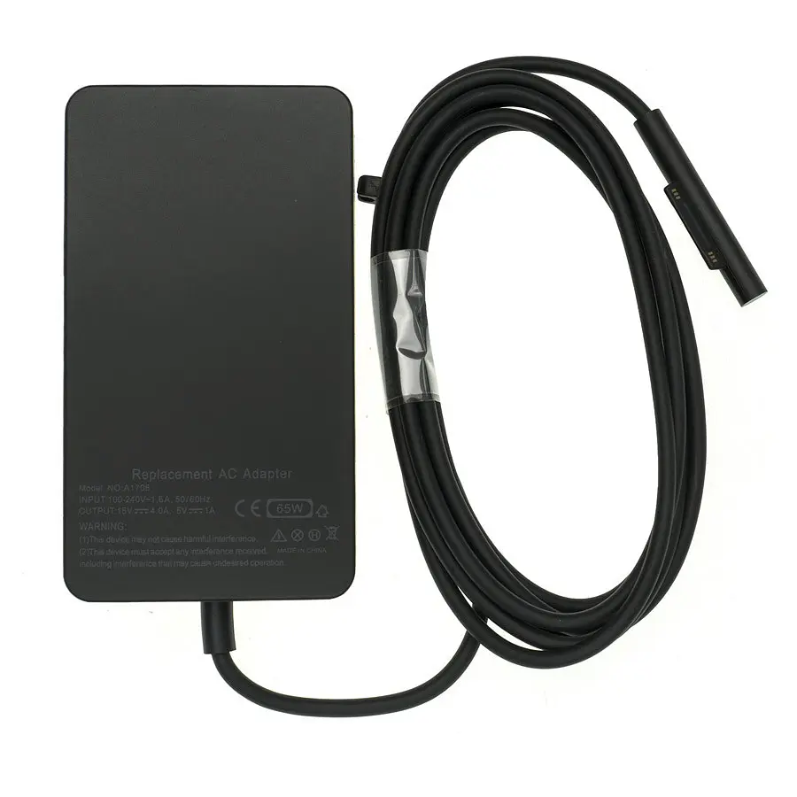 Блок живлення для планшета MICROSOFT 15V 4A 65W 6pin Чорний (Surface Pro 5 Pro 6 Pro 4 Pro3 Book) - фото 3