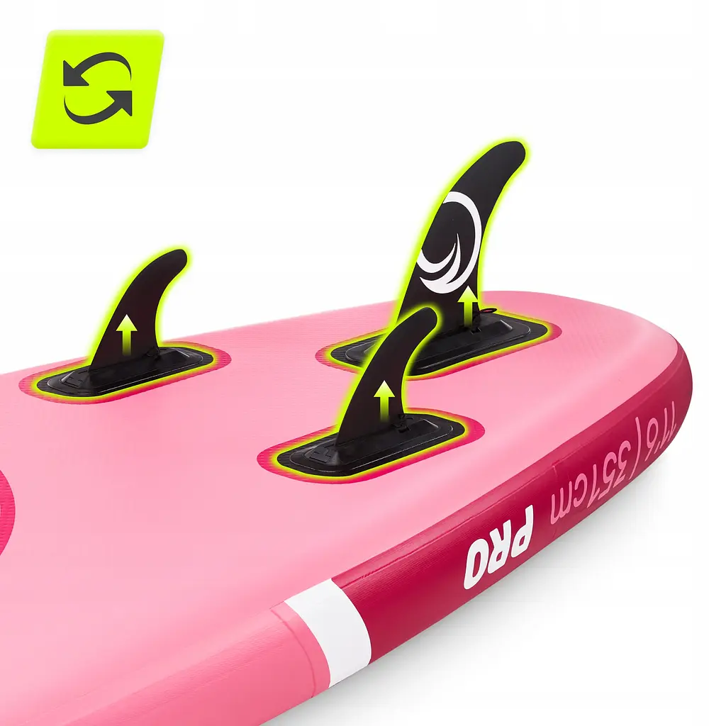 Надувна SUP дошка TSUNAMI PRO 350 см з веслом T10 (P-5905973405591) - фото 14