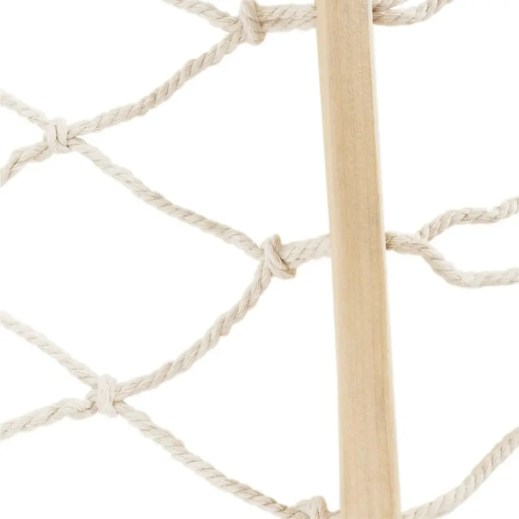 Гамак плетеный Jumi Garden с планкой белый - фото 10