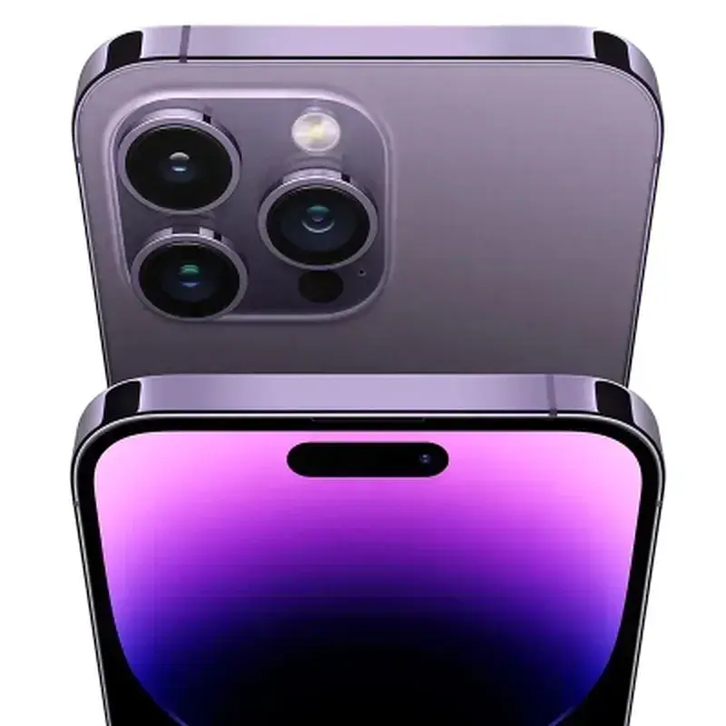 Мобільний телефон Apple iPhone 14 Pro 256Gb Deep Purple (REF B) BREEZY (2BMQ1F3) - фото 5
