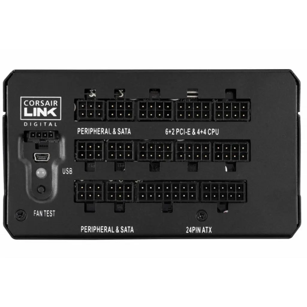 Блок живлення Corsair HX1200i 1200W 80+ Platinum (CP-9020070-EU) Black Б/в - фото 4