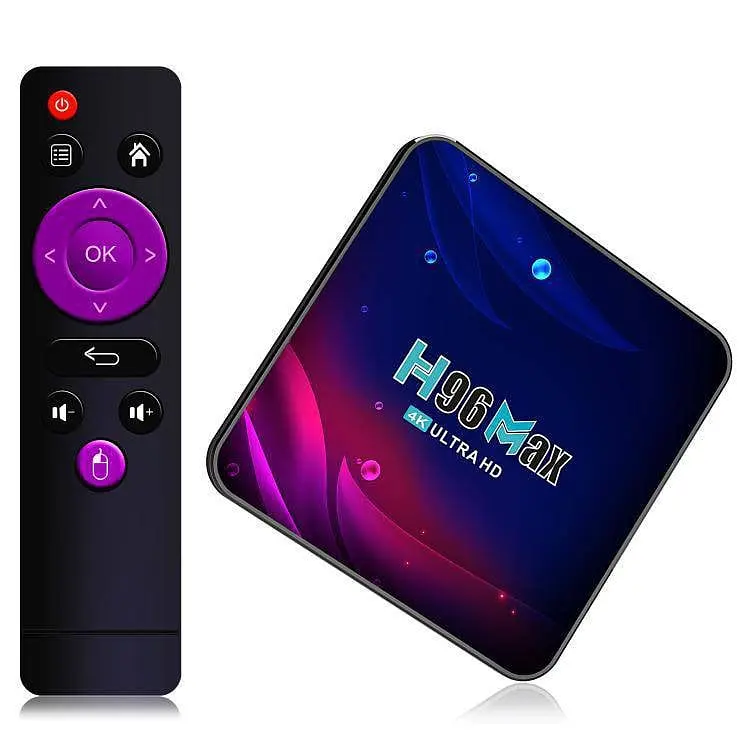 Смарт ТВ приставка H96 MAX V11 4/32 Гб Smart TV Box Android 11 - фото 7