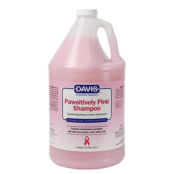 Шампунь Davis Pawsitively Pink ДЕВІС ПІНК зволожувальний для собак і котів (концентрат) 3.8 л (PPSG)
