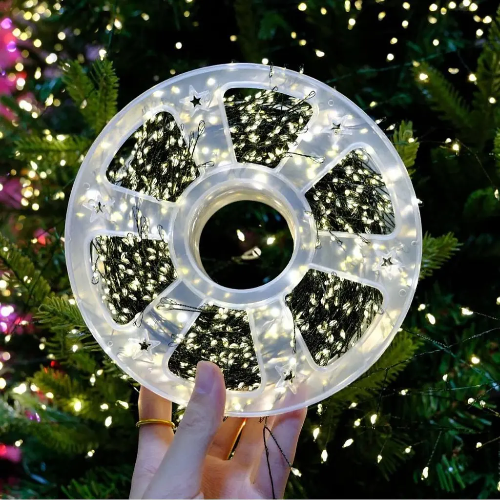 Гирлянда светодиодная от сети Роса Y25-22WW 19573 50 м 1500 LED теплый желтый - фото 2