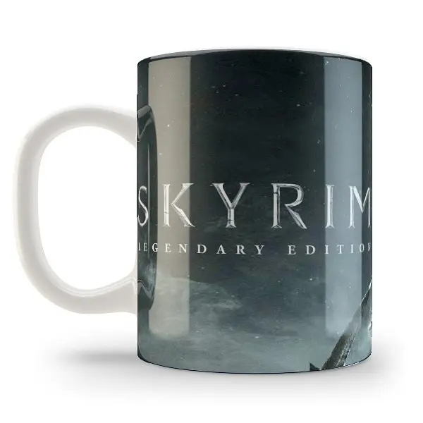 Кружка GeekLand Скайрім Довакін у шоломі Skyrim - фото 2