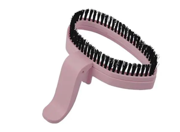 Ручной отпариватель Magio MG-321 паровой утюг для одежды щетка 2 в 1 1500 Вт розовая - фото 4