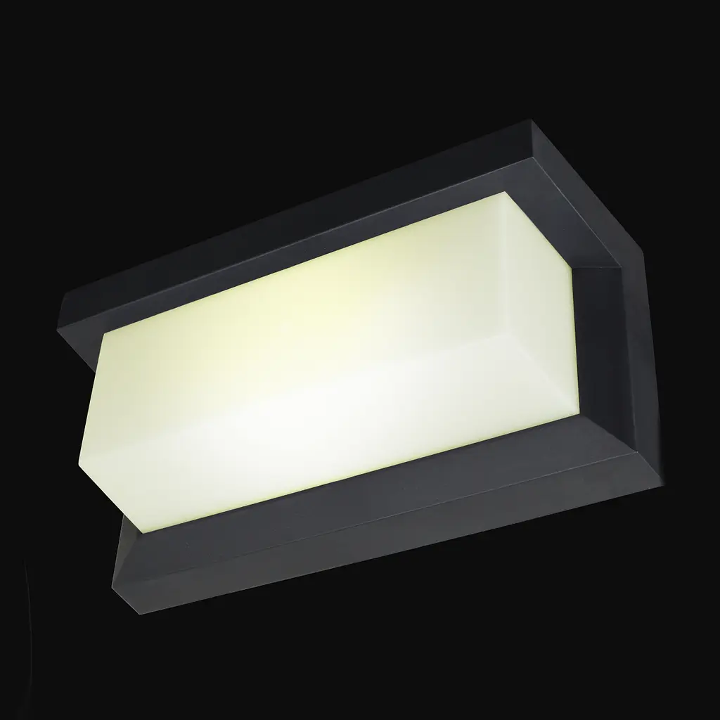 Фасадная подсветка Brille AL-47B/1 LED IP54 BK - фото 4