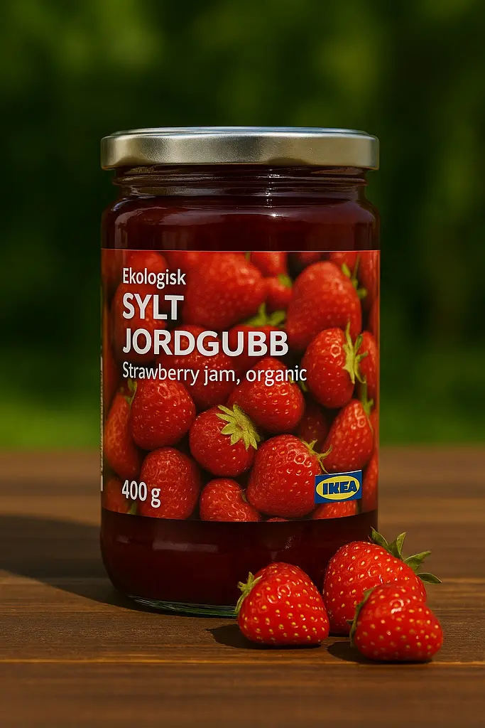 Органічне полуничне варення Ekologisk SYLT JORDGUBB 400 г IKEA