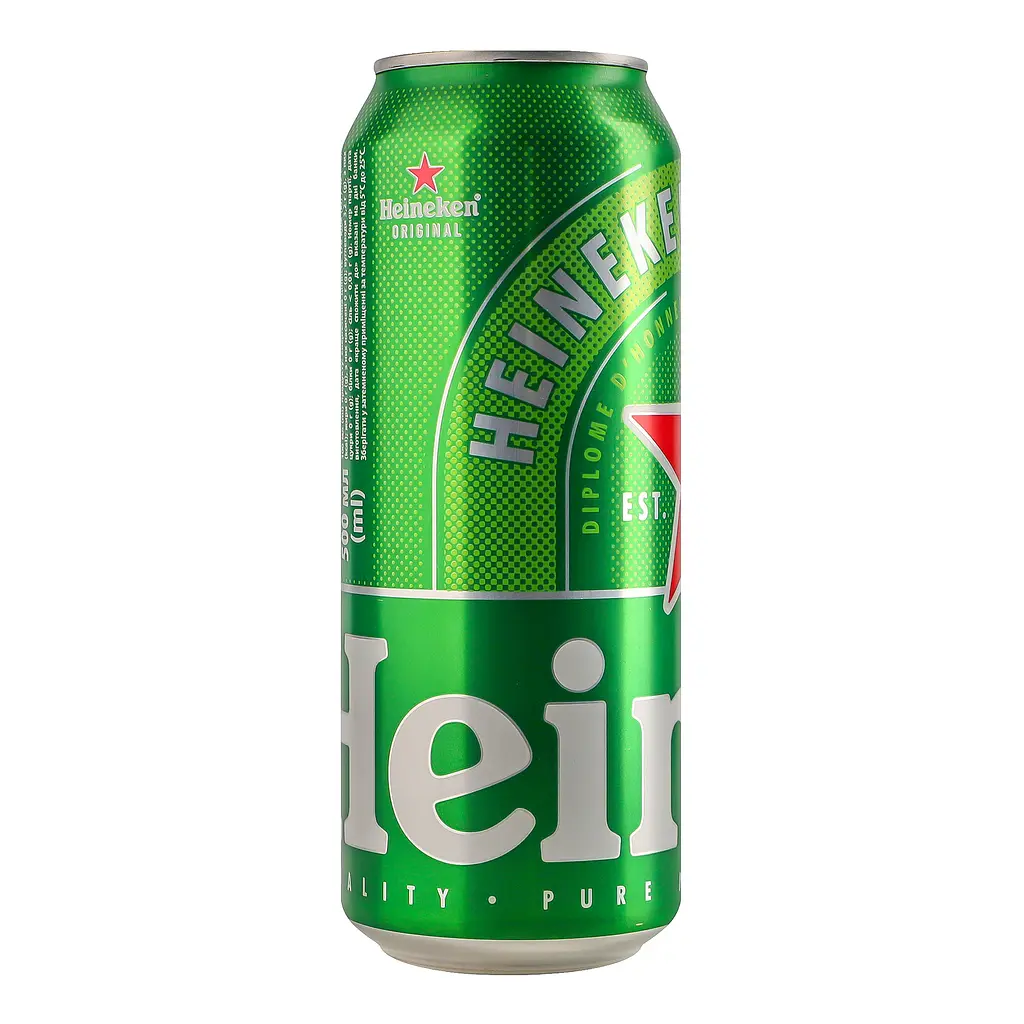 Пиво світле Heineken Original фільтроване пастеризоване 5% 0.5 л з/б - фото 2