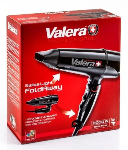 Фен професійний Valera Swiss Light 5400 FOLD AWAY Ionic (SL5400T) - фото 5