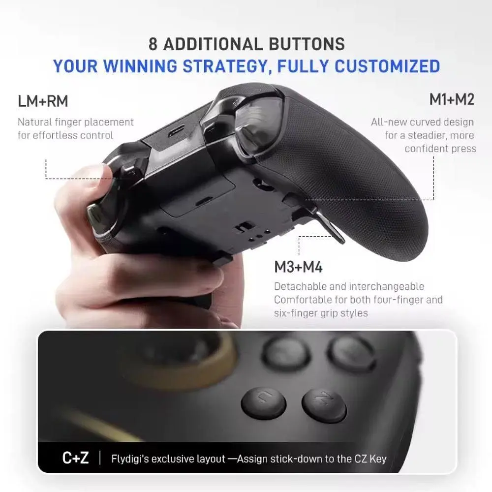 Геймпад Flydigi Vader 5 Pro + Charging Dock 2 Pro Bundle [159832] - фото 4