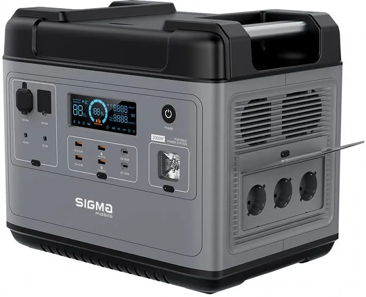 Зарядна станція Sigma mobile X-power SI625APS 2000Wh Grey - фото 4