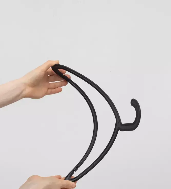 Набір плечиків для одягу IKEA, 10 шт, чорні - фото 6