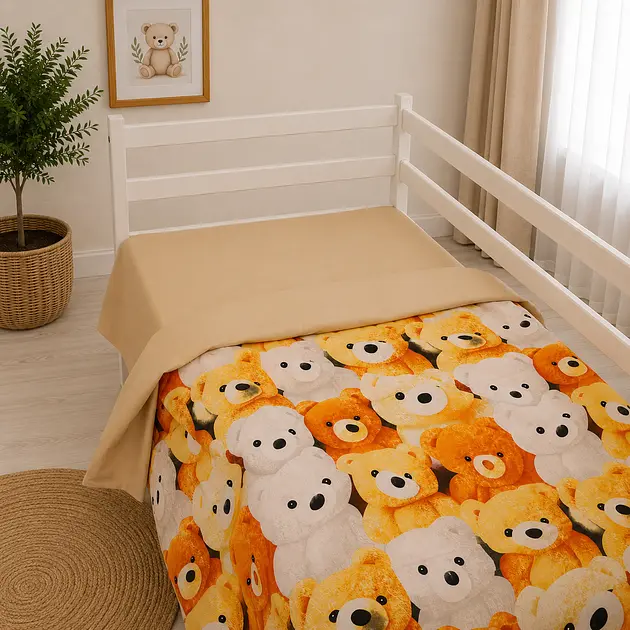 Комплект постільної білизни Ranforce Elite MirSon Teddy Honey 110 x 140 см (2200013686873) - фото 4