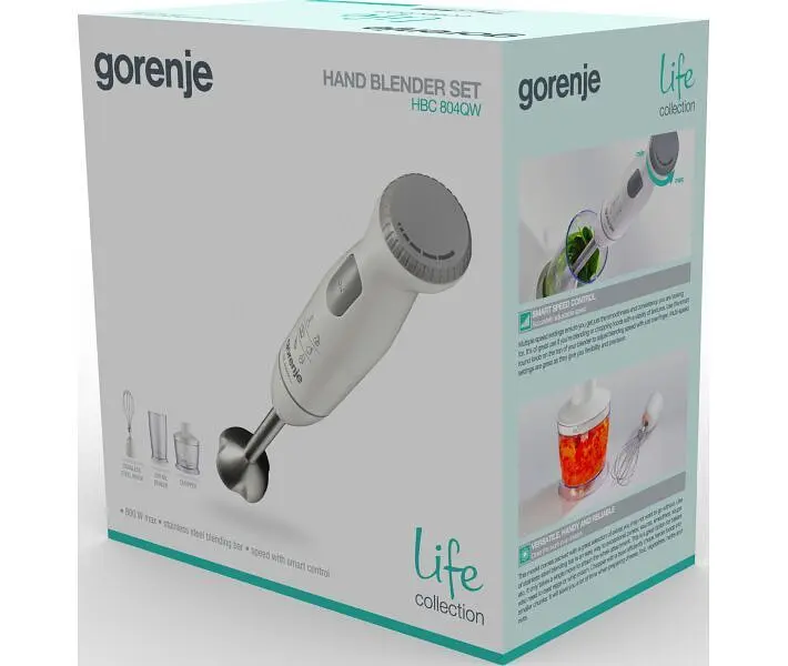 Блендер Gorenje HBC804QW [64920] - фото 5