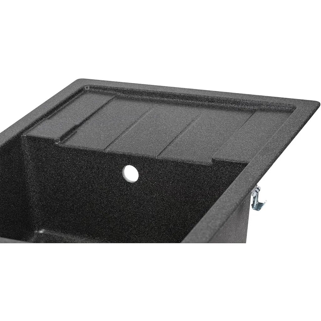 Кухонная мойка Lidz 650x500/200 GRF-13 графит (LIDZGRF13650500200) - фото 3
