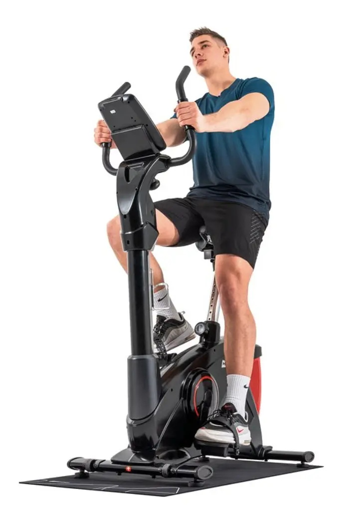 Велотренажер Hop-Sport HS-090H Apollo червоний iConsole+ - фото 4