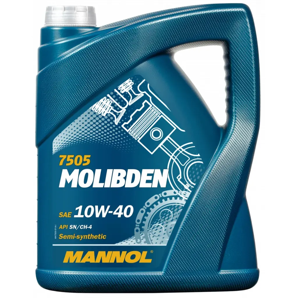 Моторна олива Mannol MOLIBDEN 5л 10W-40 (MN7505-5)