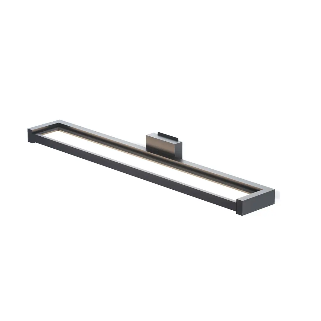 LED світильник настінний з сенсором VIDEX WL02 18W 2800K-4000K-6000K Black - фото 2