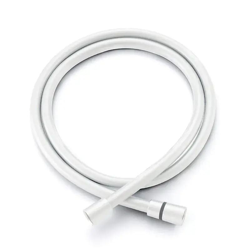 Шланг для душу Koer KB-0804-150-03 силіконовий 150 см білий KR4812, Білий матовий
