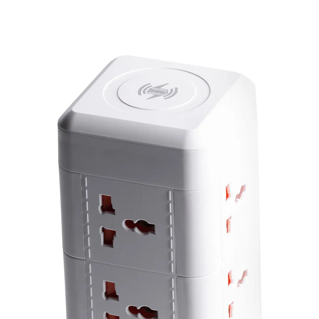 Мережевий фільтр-подовжувач TOWER 9 розеток LED-лампа 3USB + 1PD 4,8 метра Yiwu HP-5-7MF - фото 27