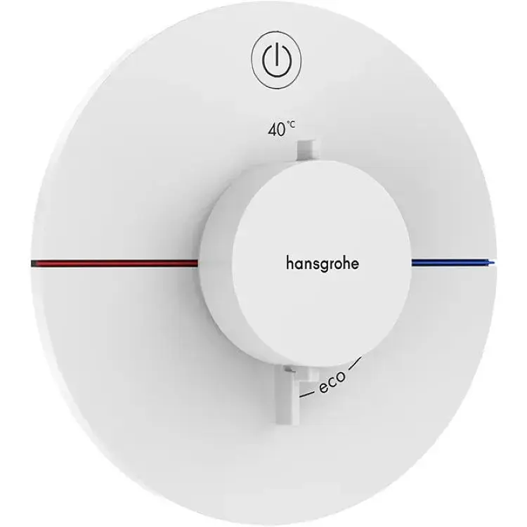 Термостат для душу Hansgrohe ShowerSelect Comfort S matt white 15553700