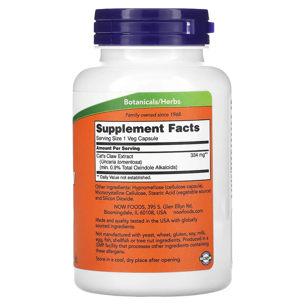 Екстракт Котячого Кігтя Cat's Claw Extract - 120 вег. капсул - фото 2