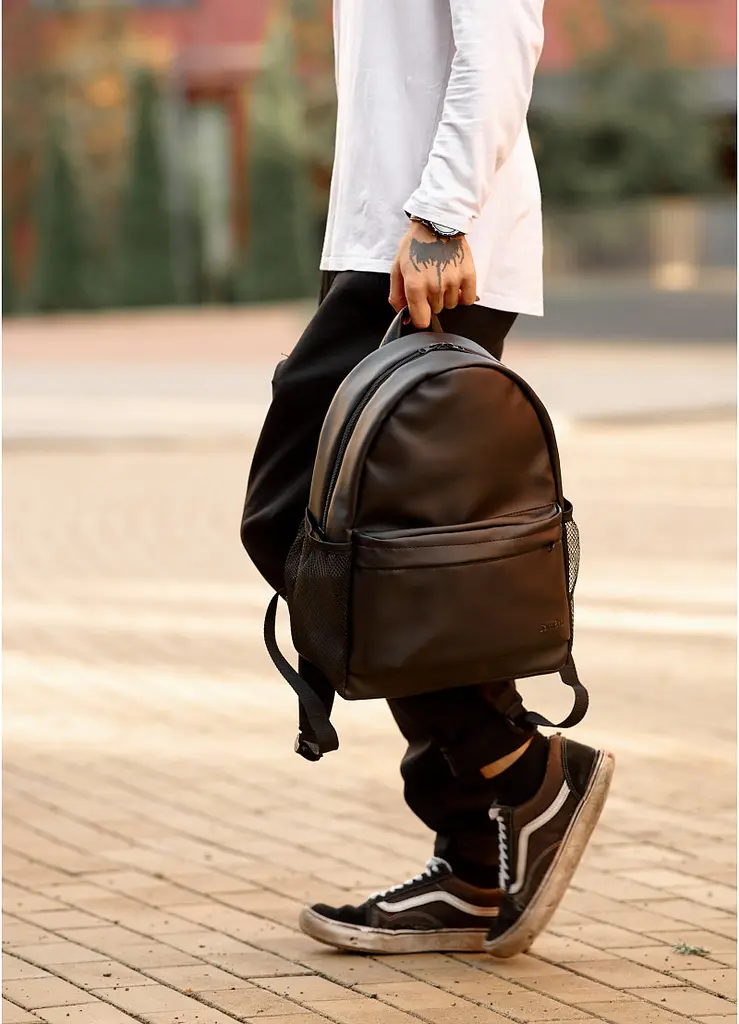 Мужской рюкзак Sambag BRIX PJT CLASSIC черный 40 х 27 х 15 см (11711001m) - фото 7
