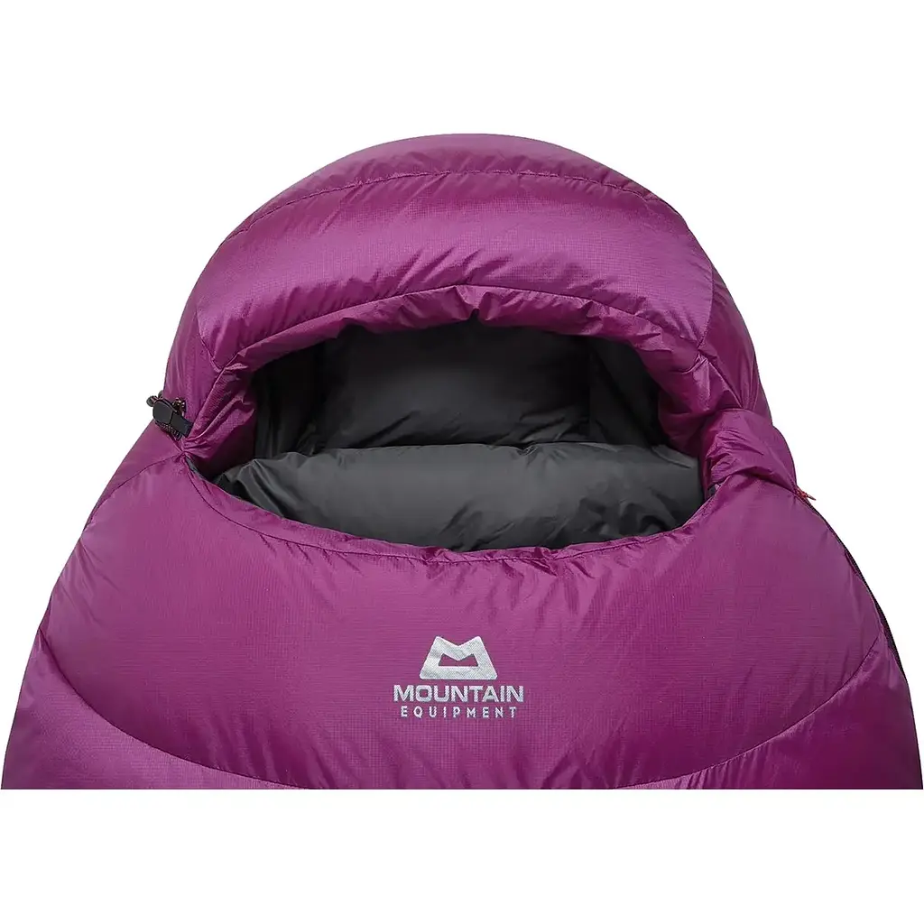 Спальник Mountain Equipment Glacier 1000 Long Down Foxglove/Byzantium L лівий (1053-ME-003518.01131.Long) - фото 4