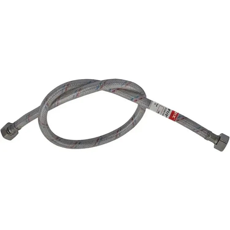 Шланг для води Zerix гайка 1/2'' - гайка 1/2'' (100 см) (силик. оболонка) ZX3012