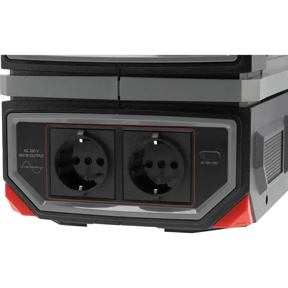 Портативная станция Yato 917 Вт/ч, выход 1.2 кВт, порты 230V AC / USB (YT-83092) - фото 6