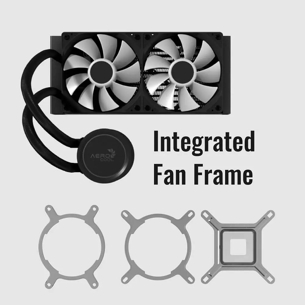 СВО Aerocool Abyss L240R Black (ACLA-AB24117.11) - фото 3