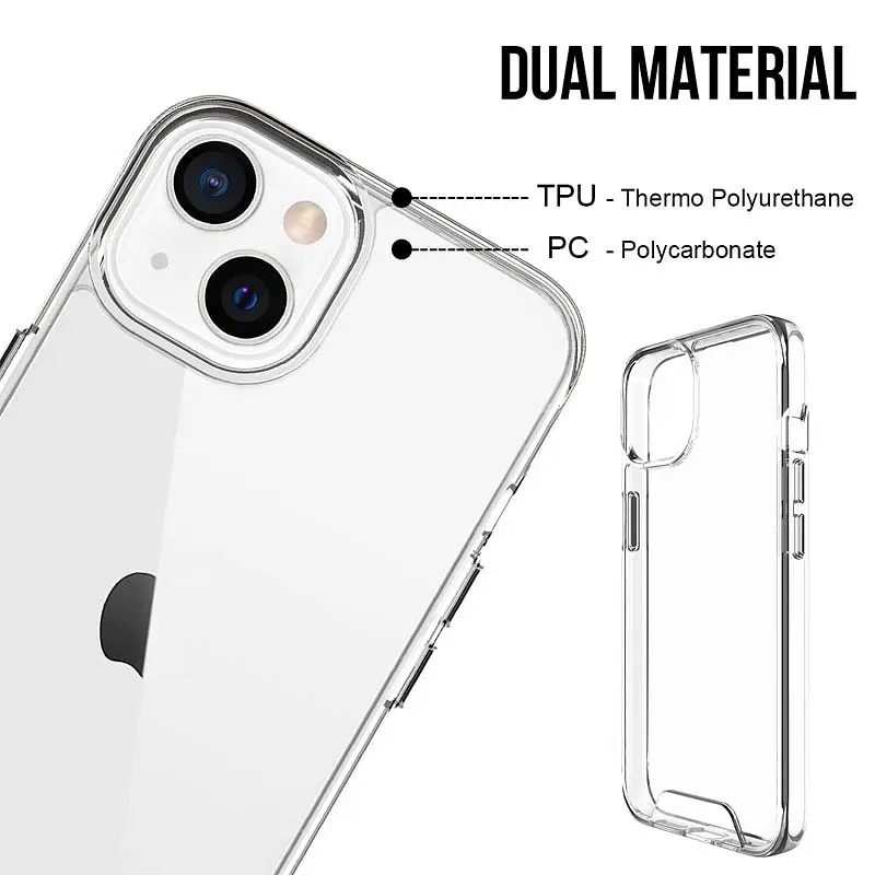 Чохол Epik TPU Space Case transparent для Apple iPhone 13 mini (5.4) Прозорий - фото 5