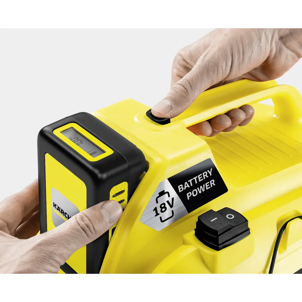 Акумуляторний пилосос Karcher WD 1 Compact Battery (1.198-300.0) - фото 4