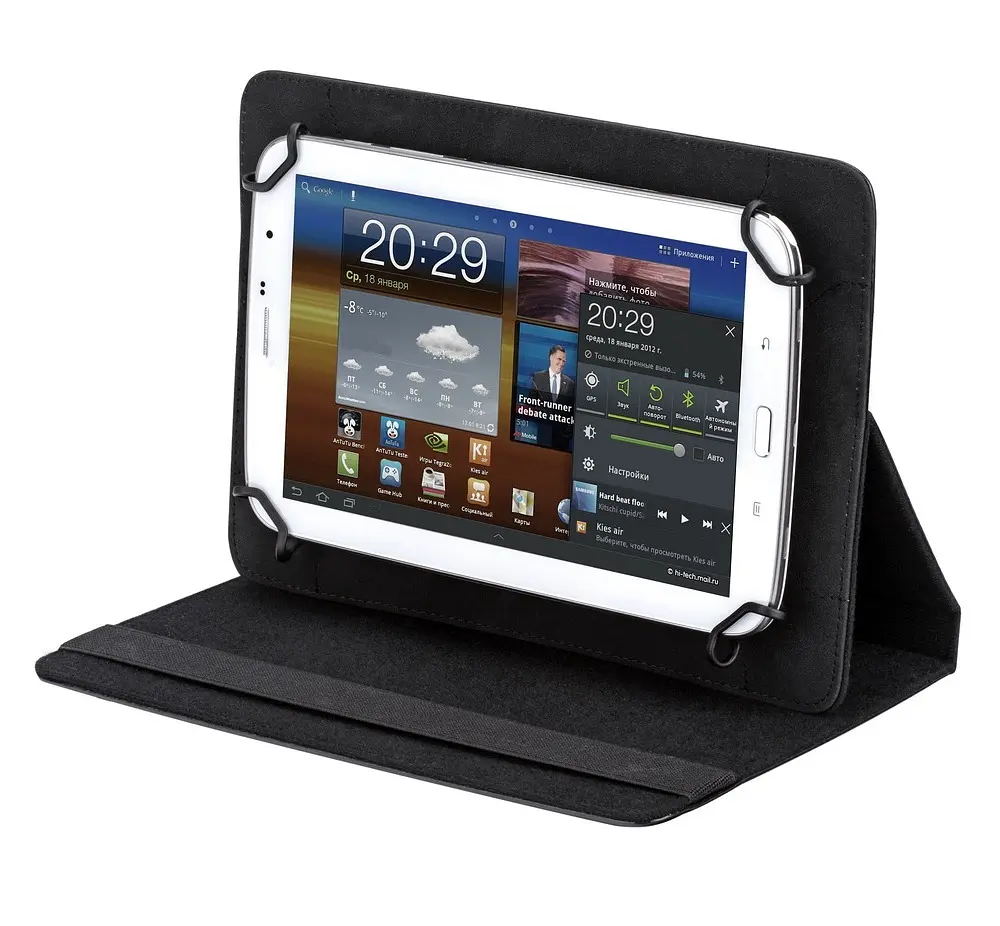 Чохол-книжка RivaCase для планшета 8"-9" Black (3004 (Black)) - фото 2