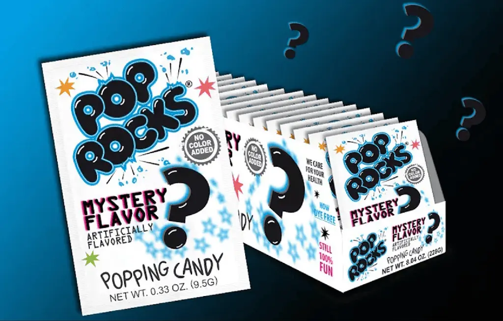 Цукерки Pop Rocks Mystery Flavour Artificially Flavored 9.5г - фото 5