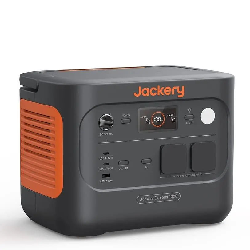 Портативна зарядна станція Jackery Explorer 1000 v2 LiFePO4, 1070 Вт/ч 1500 Вт (Explorer 1000 v2) - фото 3