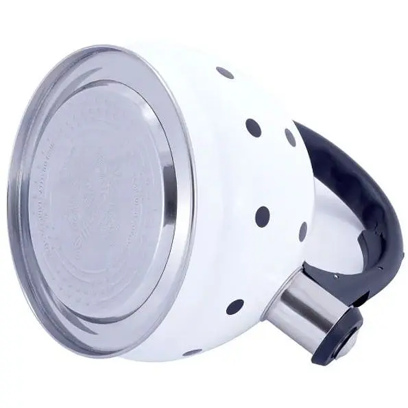 Чайник Kamille з нержавіючої сталі зі свистком 2 л (KM-1070WH) - фото 3