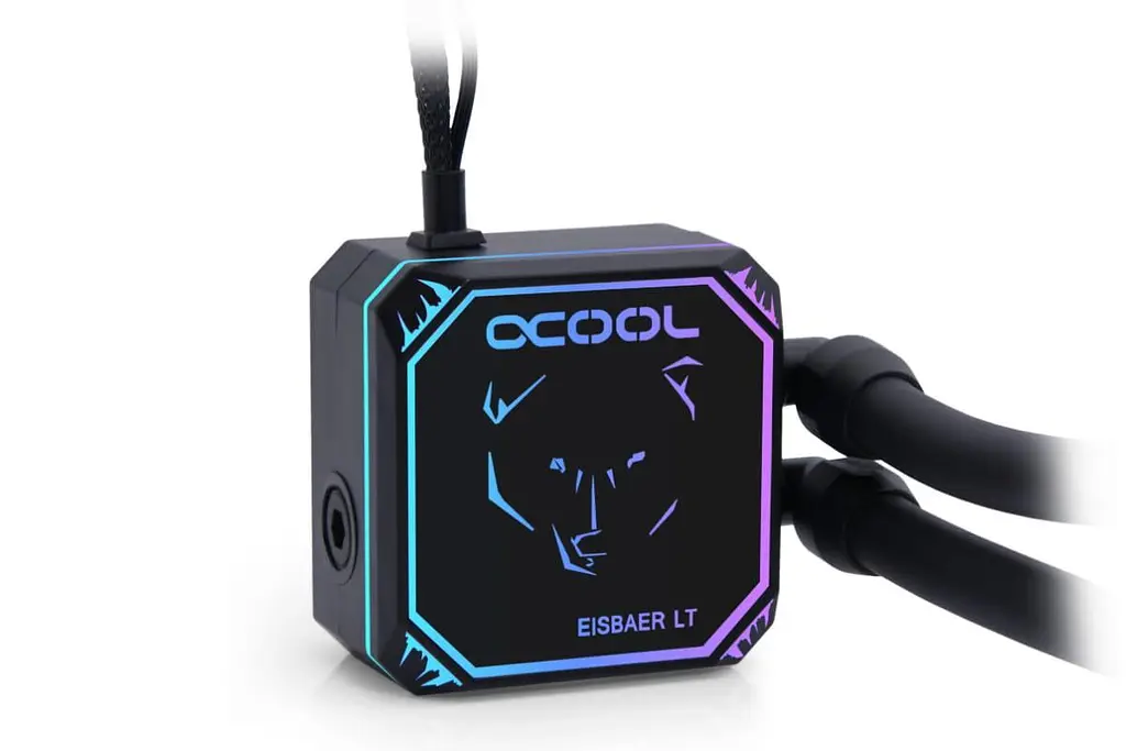 Система охолодження для комп’ютерного процесора Alphacool Eisbaer LT360 Aurora HPE Black - фото 4