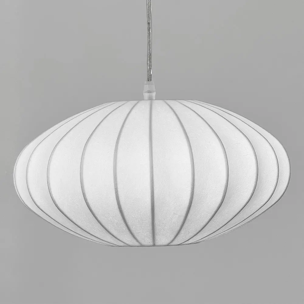 Светильник с белым абажуром 40х20 см | Line F | Ст. PL052-400*200 - фото 5