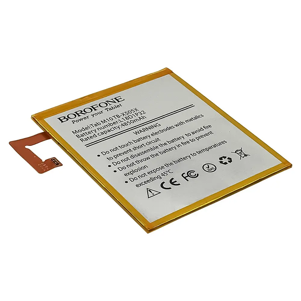 Аккумулятор Borofone L18D1P32 для Lenovo X505X/ X505F/ X605F Tab M10 - фото 4