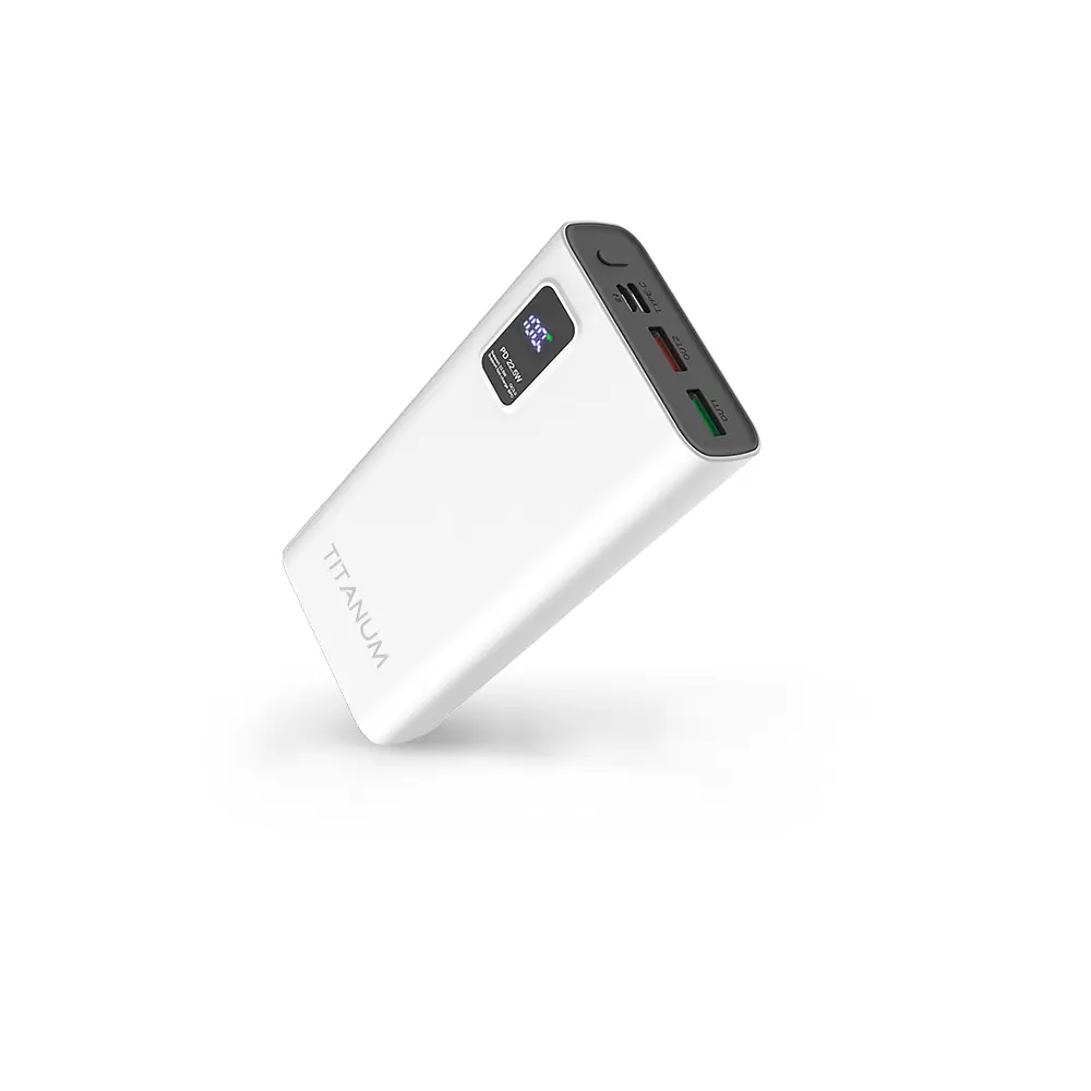 Повербанк Titanium 727S 20000mAh 22.5W White (TPB-727S-W) - фото 3