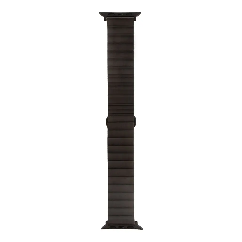 Ремінець No Brand Metal Link Apple Watch 41/Apple Watch 40/Apple Watch 38mm Black (37193_3610705) - фото 2