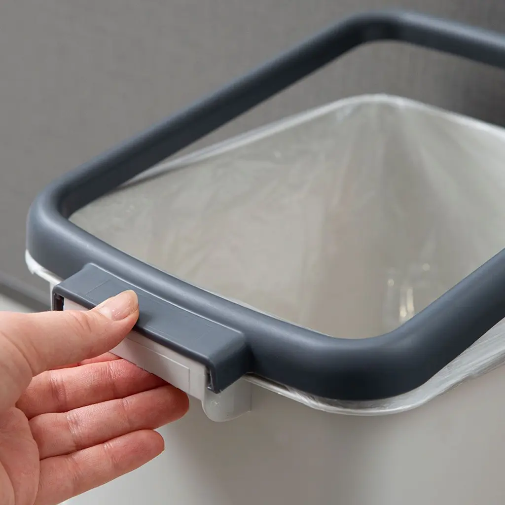 Ведро для мусора MBM My Home 12 л серое (BIN-02 12L GRAY) - фото 10