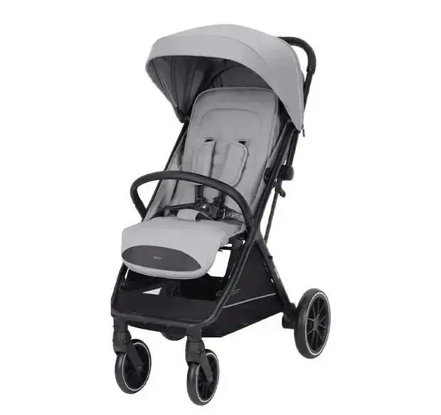 Прогулянкова коляска Carrello Nero CRL-5514  Slate Grey легка компактна з поворотними колесами - фото 3