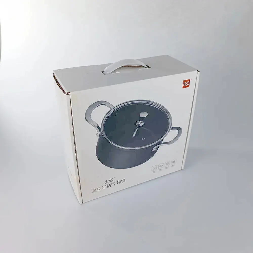 Кастрюля Huo Hou Super Platinum Non-Stick Pan 20 см 2.5 л (HU0162) - фото 5