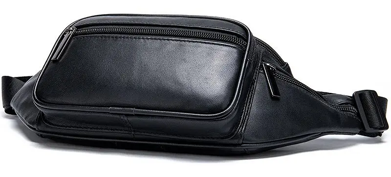 Сумка на пояс з овечої шкіри Vintage 16х12х6 см sum0015049 - фото 7