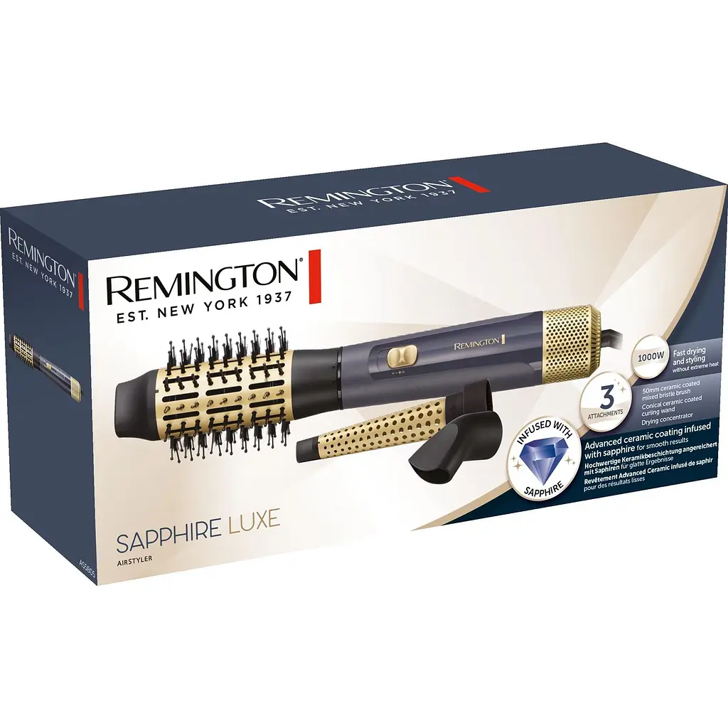 Фен-щетка Remington Sapphire Luxe AS5805 [146093] - фото 12