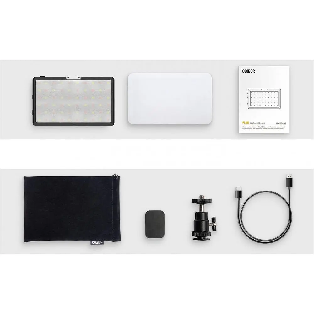Накамерне світло Colbor PL8B LED Bi-Color Ra98+ 2500-9000К [103997] - фото 4